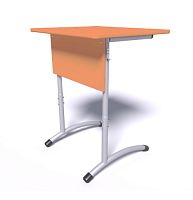 Стол ученический одноместный регулируемый по высоте, р.г. 3-5, 5-7