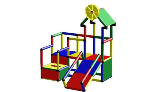 Детский игровой комплекс-конструктор Эволюция (Evolution) (416 деталей)