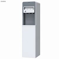 Кулер для воды SONNEN FSC-03BA, напольный, НАГРЕВ/ОХЛАЖДЕНИЕ КОМПРЕССОРНОЕ, 3 крана,серый, 455417