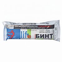 Бинт марлевый стерильный NEW LIFE 5 м х 10 см, плотность 28 (±2) г/м2, индивидуальная упаковка, 146010