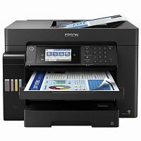 МФУ струйное EPSON L15160 "4 в 1" А3+, 25 стр./мин, ДУПЛЕКС, АПД, сетевая карта, Wi-Fi, СНПЧ, C11CH71404