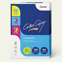 Бумага COLOR COPY, А4, 120 г/м2, 250 л., для полноцветной лазерной печати, А++, Австрия, 161% (CIE)