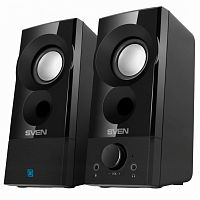 Колонки компьютерные SVEN 357, 2.0, 6 Вт, питание USB, черный, SV-018191