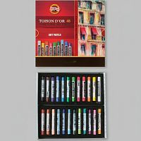 Пастель сухая 48 ЦВЕТОВ KOH-I-NOOR "Toison D'or", мягкая, 8516/48, 8516048005KS