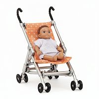 Игровой набор для домика коляска с пупсом