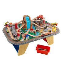 Игровой набор "Горный тоннель" (Waterfall Junction Train Set & Table)