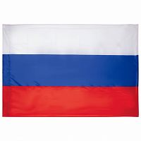 Флаг России 90х135 см без герба, ПОВЫШЕННАЯ прочность и влагозащита, флажная сетка, STAFF, 550227