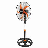 Вентилятор напольный, 3 режима, SONNEN TF-50W-45-А304, d=45 см, 50 Вт, черный, 454789, FS-45-A304