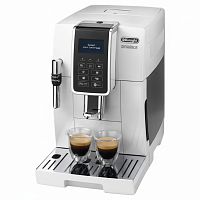 Кофемашина DELONGHI ECAM 350.35.W, 1450 Вт, объем 1,8 л, емкоть для зерен 300г, ручной капучинатор, белый