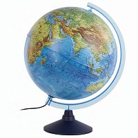 Глобус интерактивный физический/политический Globen, диаметр 320 мм, с подсветкой, INT13200288